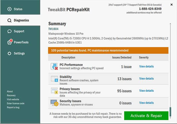 TweakBit PCRepairKit 2.0.0.55916 With Crack [Latest]